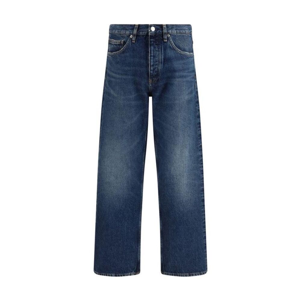 Sunflower Relaxed Fit Cotton Jeans Men Blue Bottoms